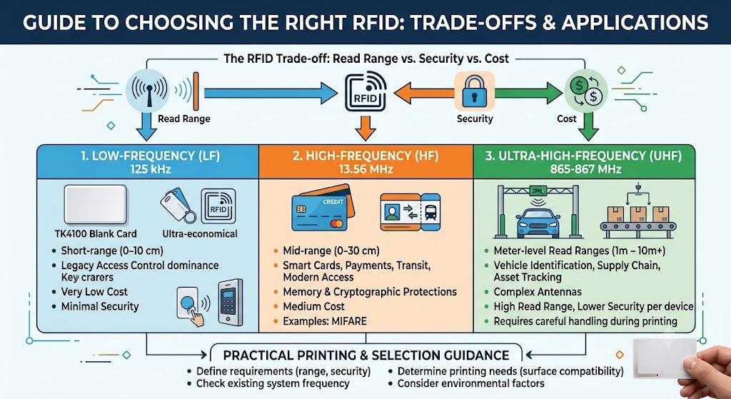 TK4100 RFID Cards: LF, HF & UHF Guide