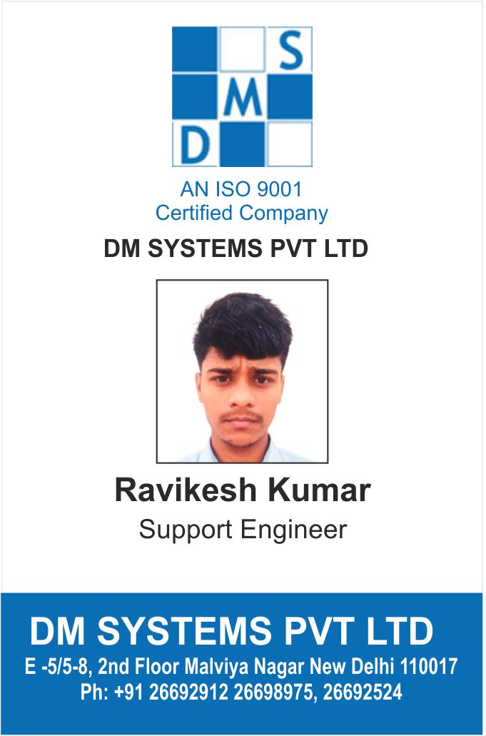 D M Systems ID Template
