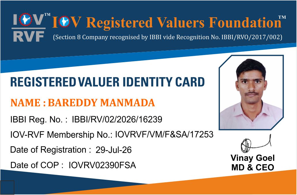 Institution of Valuers ID Template
