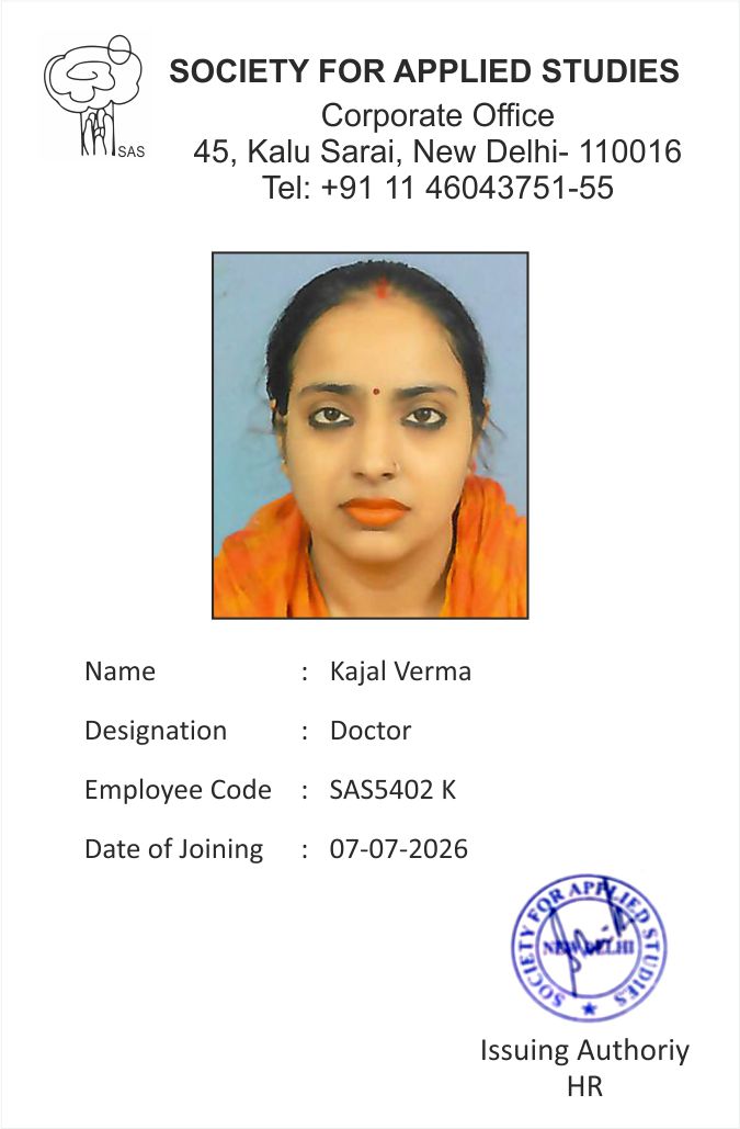 Society for Applied Studies ID Template